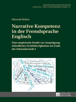cover image of Narrative Kompetenz in der Fremdsprache Englisch